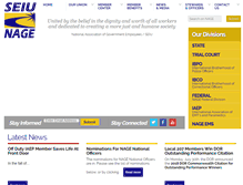 Tablet Screenshot of nage.org